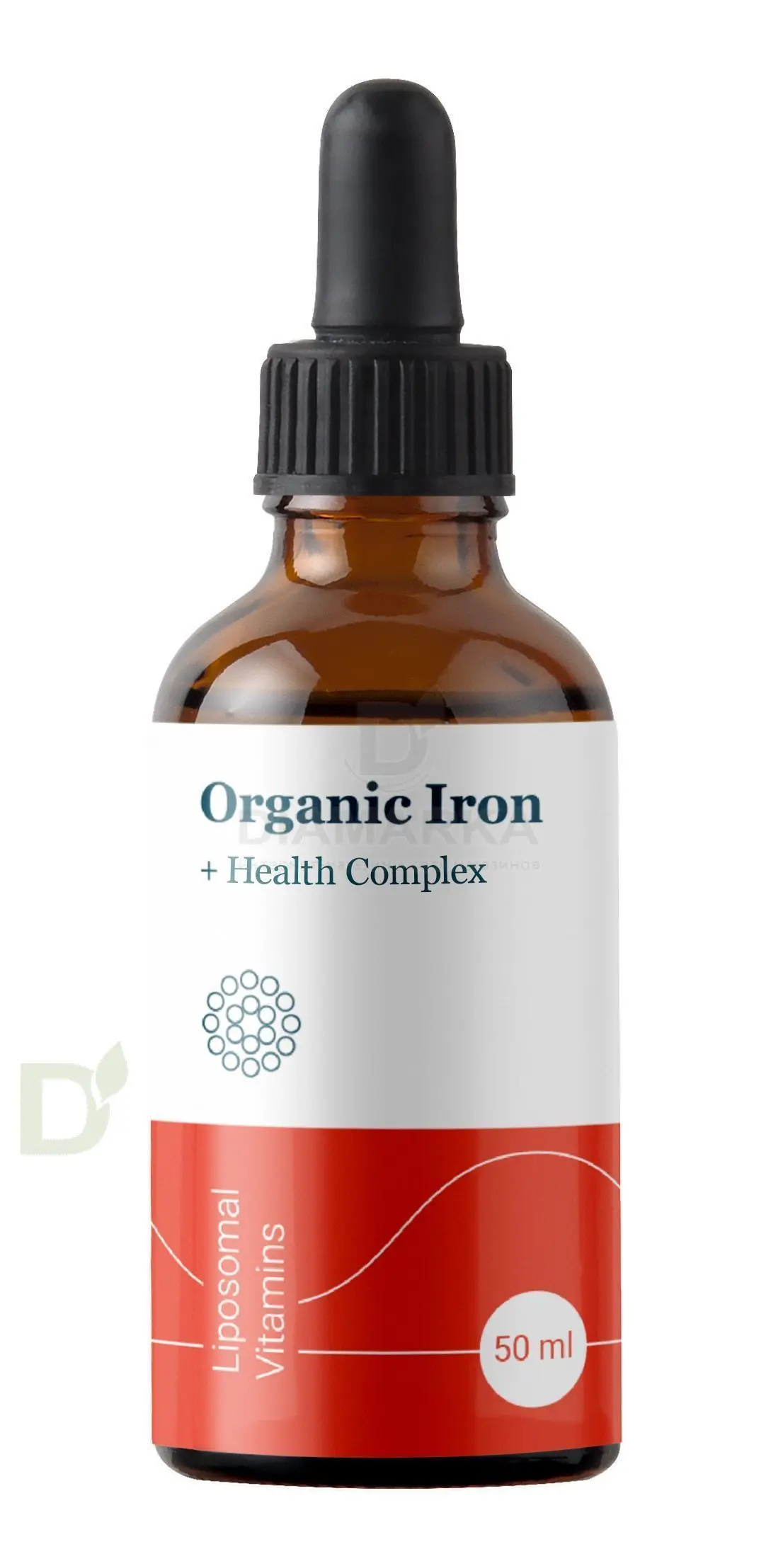 Витамины Liposomal Vitamins ORGANIC IRON 50мл флакон в интернет-магазине