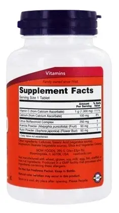 Витамины NOW С-1000 Сила иммунитета, 1000 мг, 100 шт в интернет-магазине