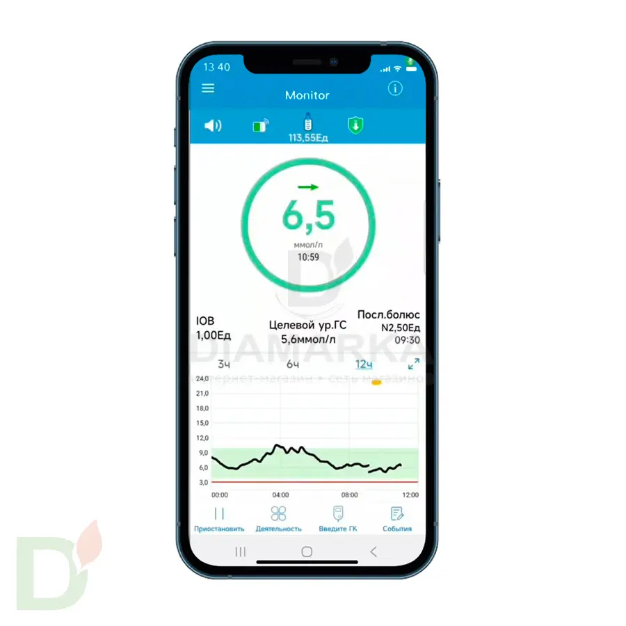 Помпа инсулиновая беспроводная MEDTRUM TouchCare SY-201