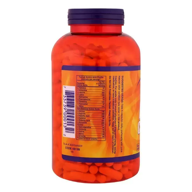 Витамины NOW Полный комплекс незаменимых аминокислот, 2,8 гр,120 шт в интернет-магазине