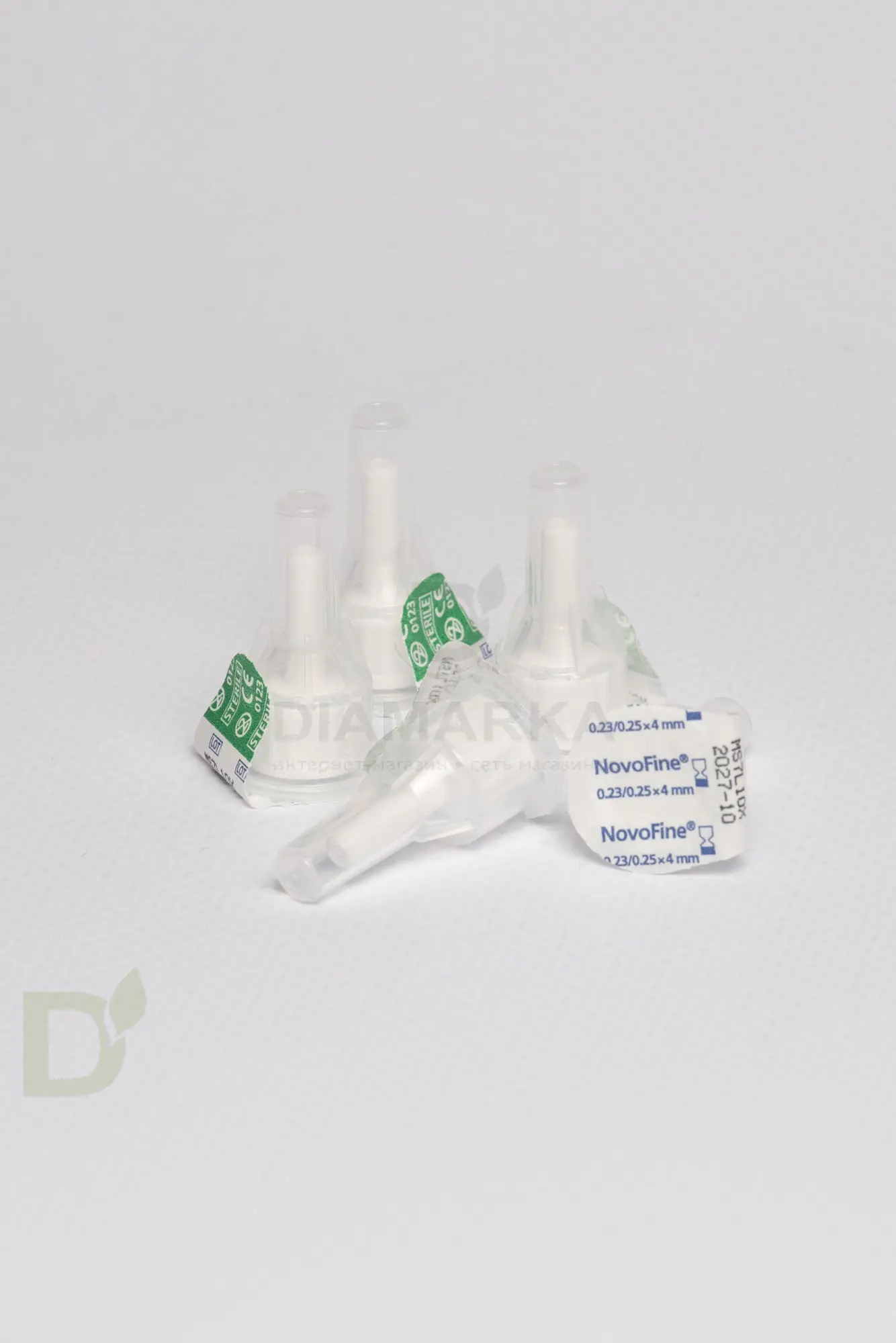 Иглы для шприц-ручек НовоФайн 32G, длина 4 мм