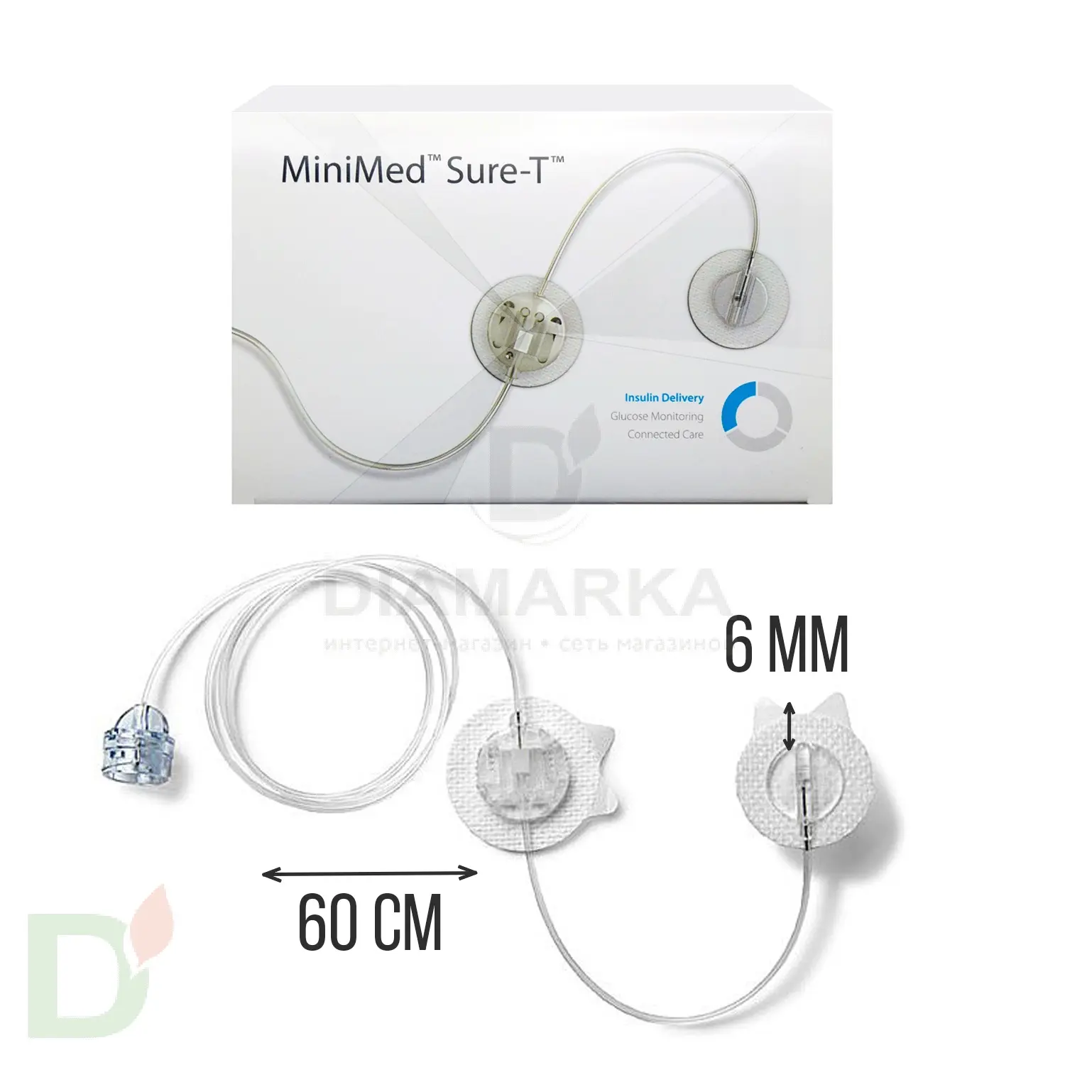 Катетер Sure-T / Шуа-Ти, 6/60 (ММТ- 864А), 1 шт.