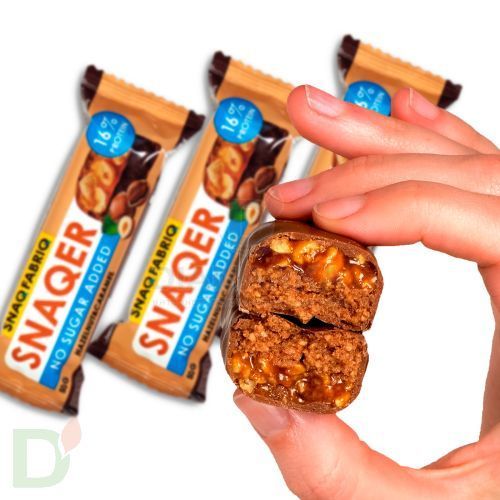 Батончик Snaq Fabriq глазированный Фундук и карамель 50гр. в интернет-магазине