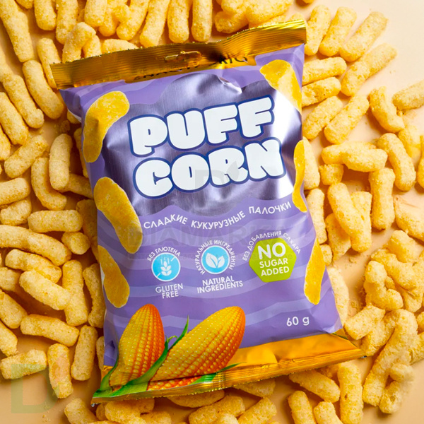 Палочки Snaq Fabriq кукурузные Сладкие 60г