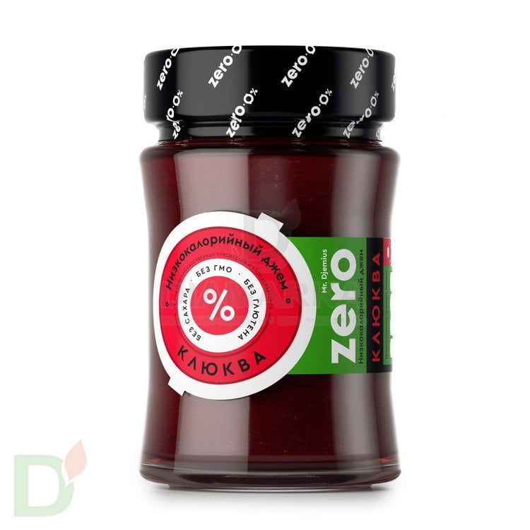Джем ZERO низкокалорийный Клюква, 270 г