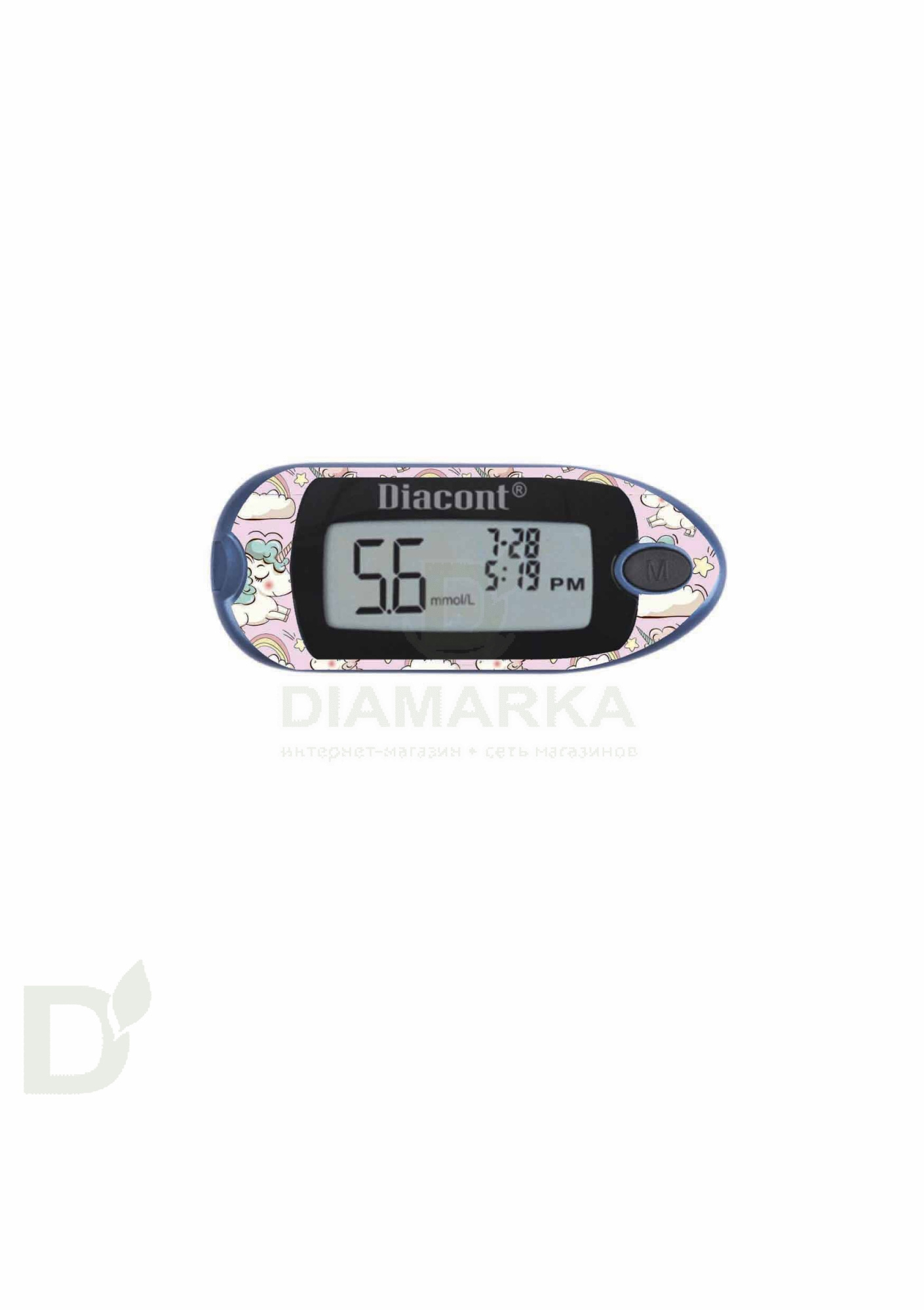 Наклейка на глюкометр Diacont Мини