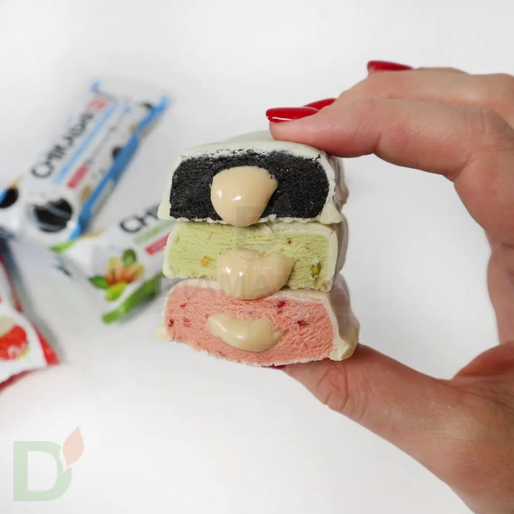 Батончик CHIKALAB глазированный с начинкой Хрустящее печенье 60гр. в интернет-магазине