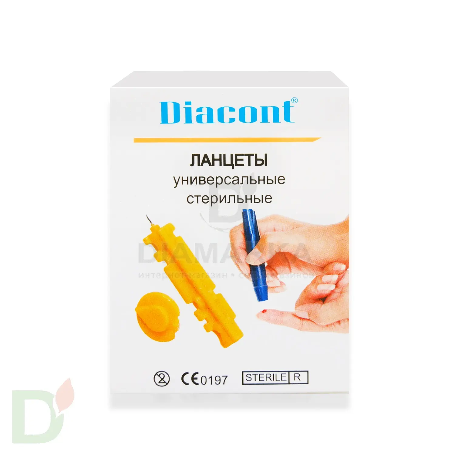 Ланцеты Диаконт (Diacont) универсальные № 100 (30G)