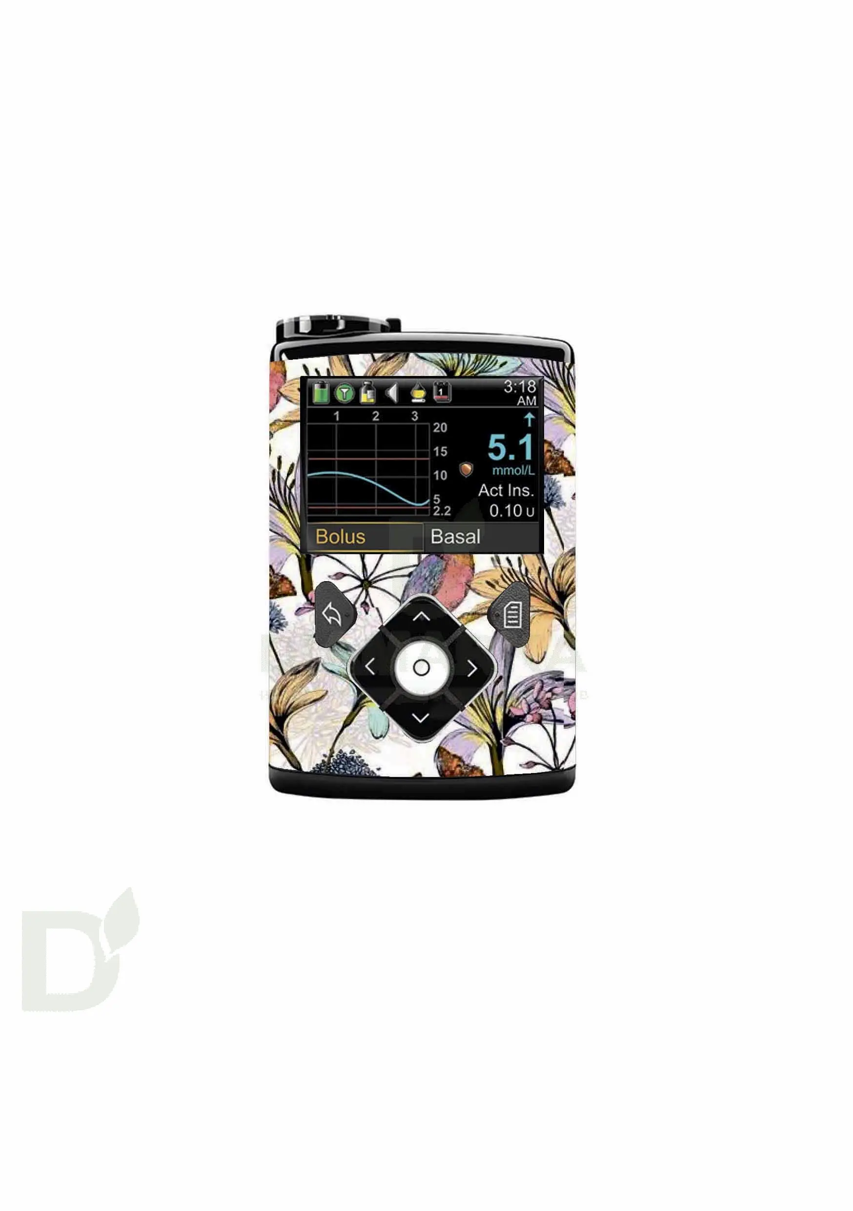 Наклейка на инсулиновую помпу Медтроник 640G, 720G, 740G и 780G